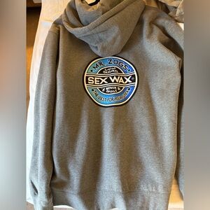 NWT!! Sex Wax Women’s Hoodie with Logo